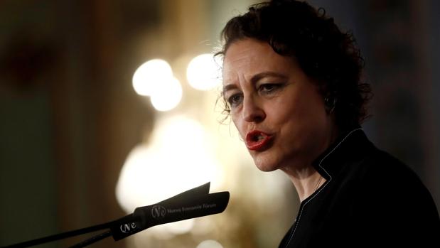 La ministra de Trabajo, Migraciones y Seguridad Social, Magdalena Valerio