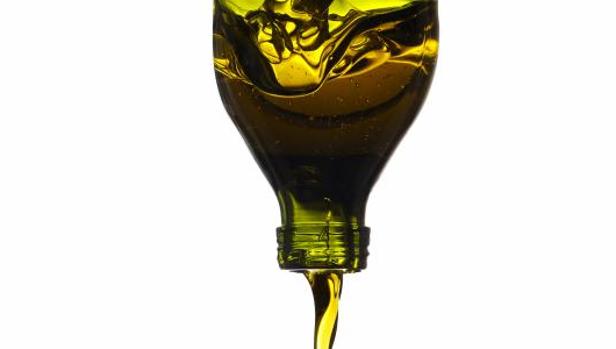 Botella de aceite de oliva