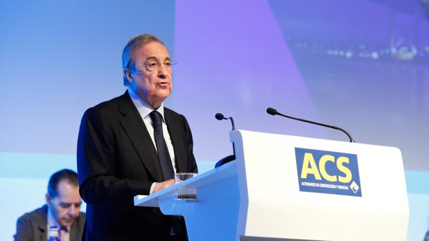 Florentino Pérez, presidente de ACS