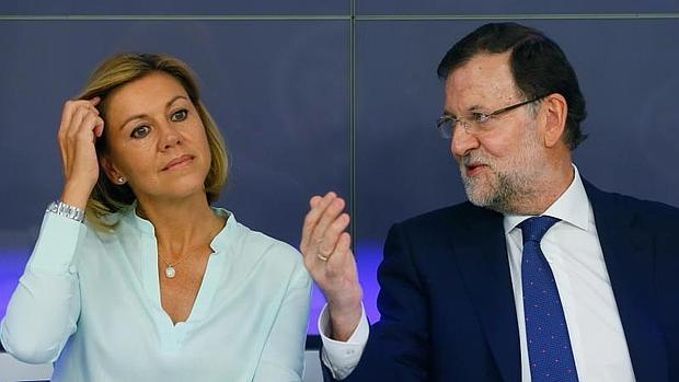 Cospedal y Rajoy