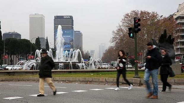 La Castellana, a la altura de Ríos Rosas