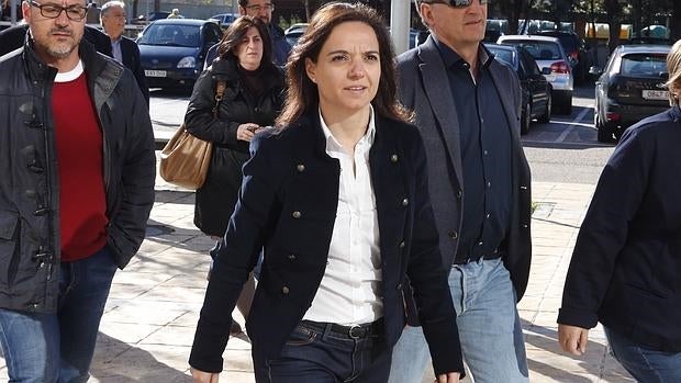 La alcaldesa de Getafe y secretaria general del PSOE-M, Sara Hernández