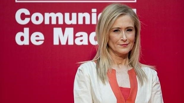 La presidenta de la Comunidad de Madrid, Cristina Cifuentes