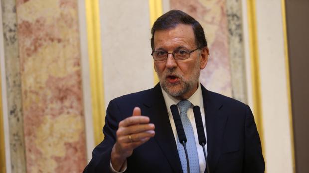 Mariano Rajoy en el Congreso de los Diputados