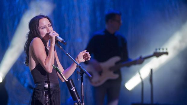 The Corrs, durante su actuación en el festival el pasado día 15 de agosto