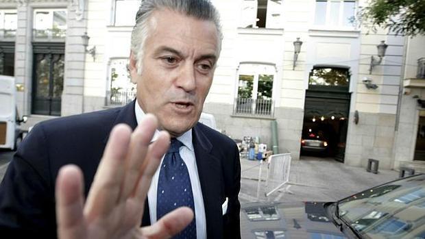 El extesorero del PP Luis Bárcenas, en una imagen de archivo cuando declaró ante el Supremo