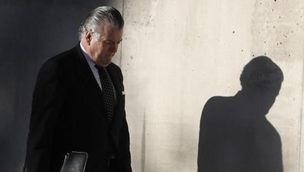 El extesorero del PP Luis Bárcenas, a su llegada esta semana a la Audiencia Nacional en San Fernando de Henares