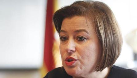 López Abella durante la charla con ABC