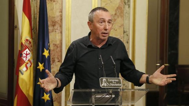 El portavoz de Compromís, Joan Baldoví