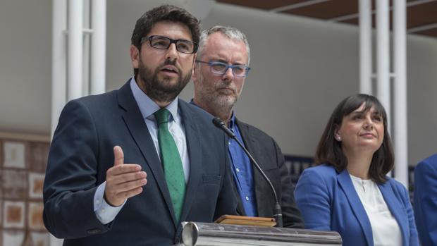 Fernando López Miras, diputado del PP murciano, y el más que probable presidente de Murcia