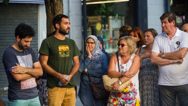 Varios vecinos del pueblo de Ripoll