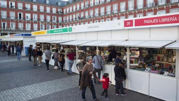 La Plaza Mayor, ayer