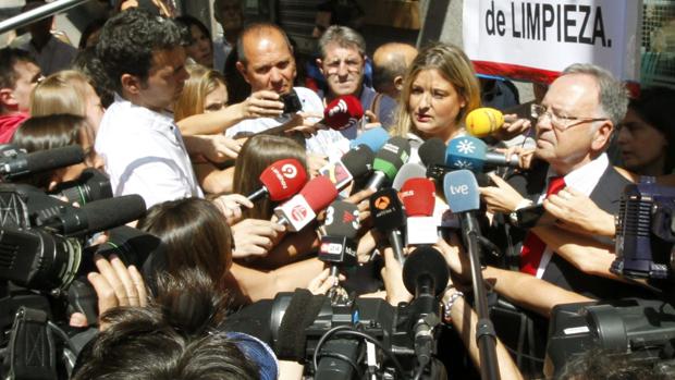 Virginia López Negrete y Miguel Bernad, en una imagen de archivo