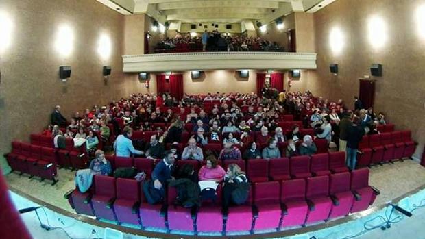 La sala de cine donde proyectarán los cortometrajes