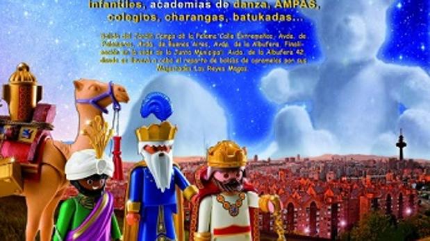 El cartel oficial de la cabalgata del distrito de Puente de Vallecas