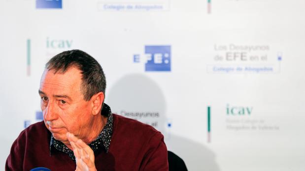 Joan Baldoví, en los desayunos de la agencia EFE