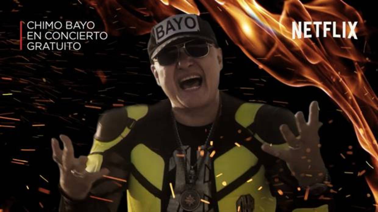 Netflix y Chimo Bayo promocionan Narcos en una falla de Valencia