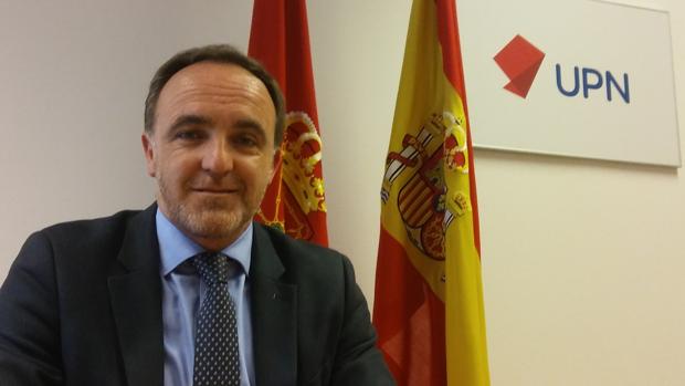 Javier Esparza, presidente de Unión del Pueblo Navarro (UPN)