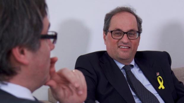 El expresidente y el candidato a la investidura, esta semana en Berlín