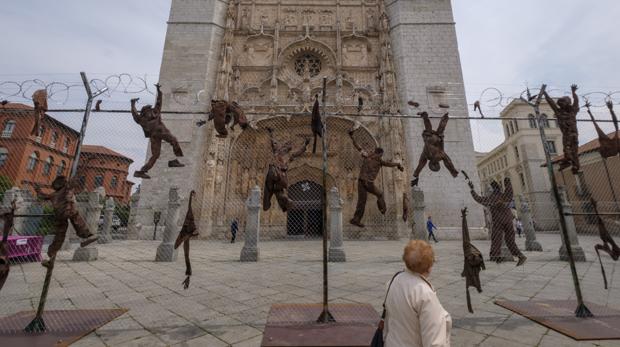 Instalación ubicada en la Plaza de Santa Pablo de Valladolid