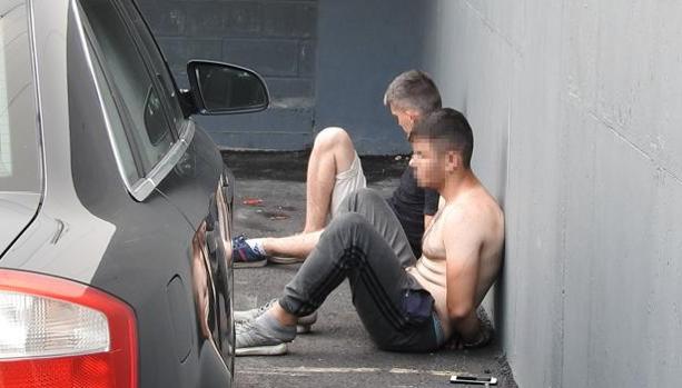 Los jóvenes albaneses detenidos el pasado martes