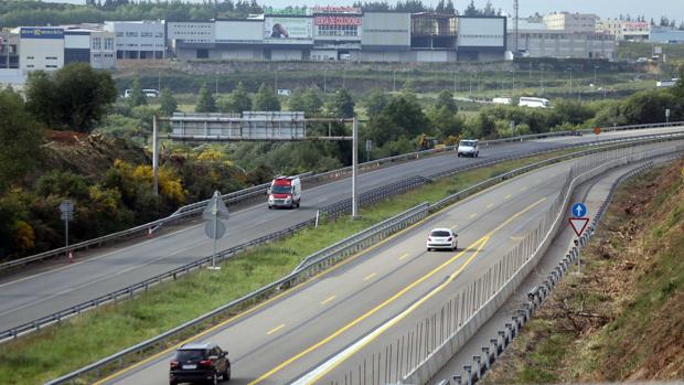 La AP-9 a su paso por su Santiago