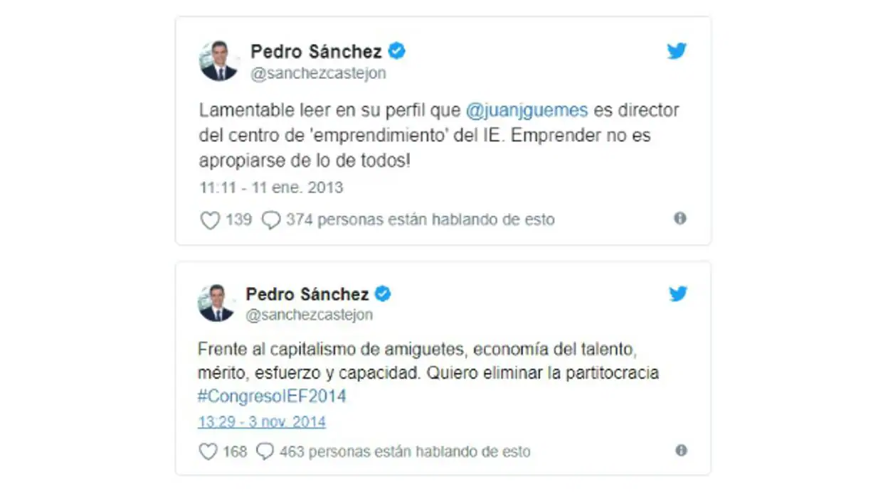 El «capitalismo de amiguetes» de Pedro Sánchez
