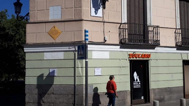 La calle de Vergara, en Ópera, con el nombre en blanco