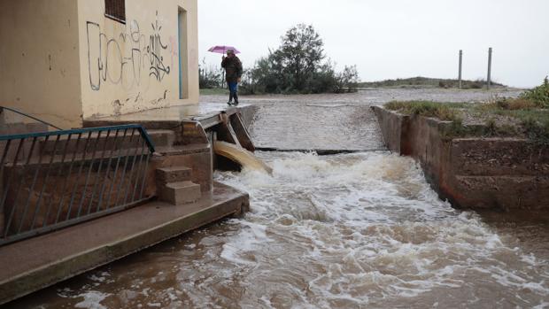 Episodio de intensas lluvias en Almenara