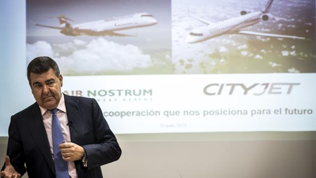 Imagen de archivo del consejero delegado de Air Nostrum, Carlos Bertomeu