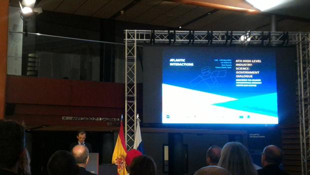 Pedro Duque este domingo en la capital grancanaria