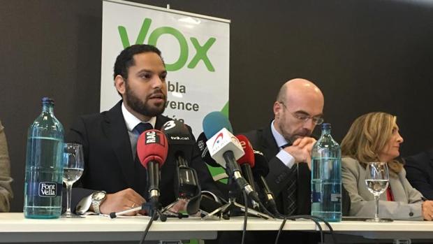 Dirigentes de Vox en Cataluña