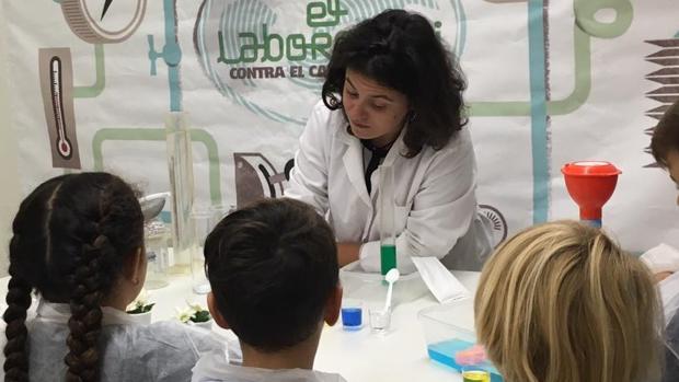 Actividad «Aqualogía», organizada por Hidraqua con escolares