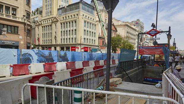 Metro de Sevilla, cerrado por las obras