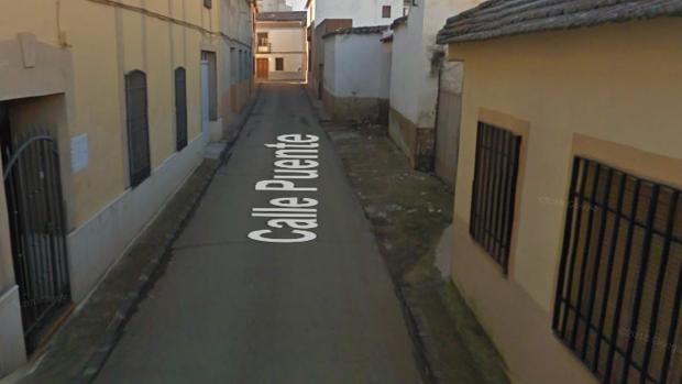 Calle donde ha ocurrido el accidente