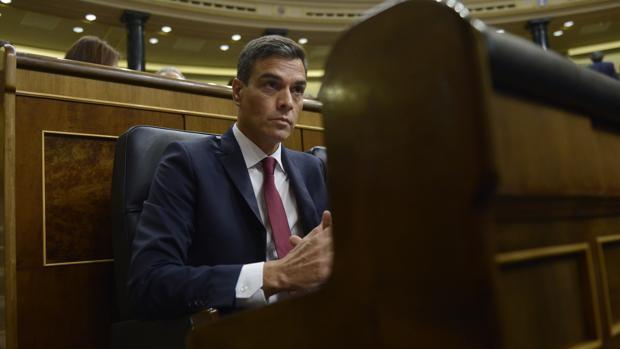Pedro Sánchez, en el Congreso