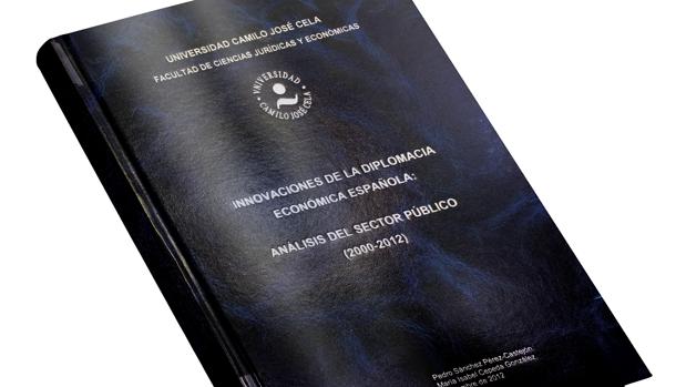 La tesis de Pedro Sánchez, «Innovaciones de la diplomacia económica española»