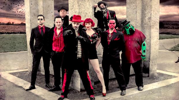 Los integrantes The Urban Voodoo Machine marcharán en el desfile
