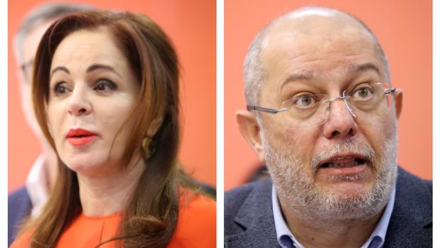 Silvia Clemente y Francisco Igea
