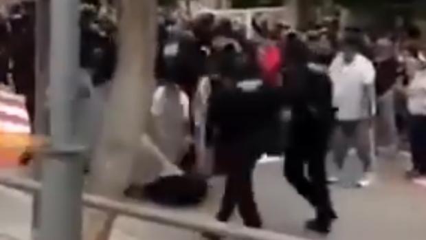 Agresión a un agente difundida por la Asociación Pro Guardia Civil