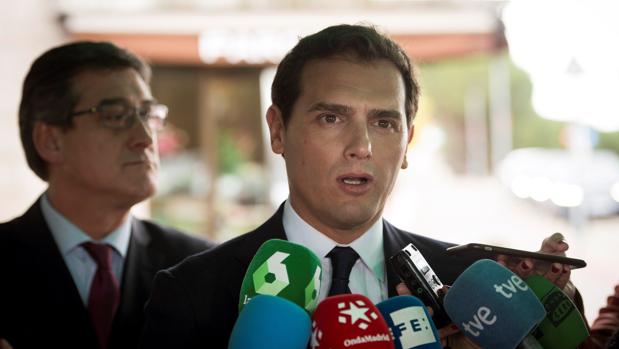 El presidente de Ciudadanos, Albert Rivera, en una imagen de archivo