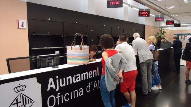 Oficinas de atención al ciudadanos del Ayuntamiento de Barcelona