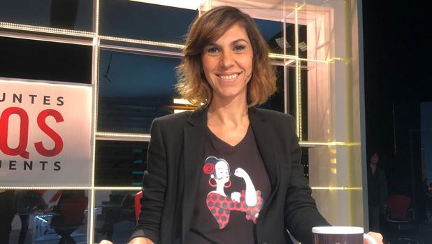 La presentadora del FAQS de Tv3, Cristina Puig