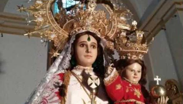 Imagen de la Virgen de Rus