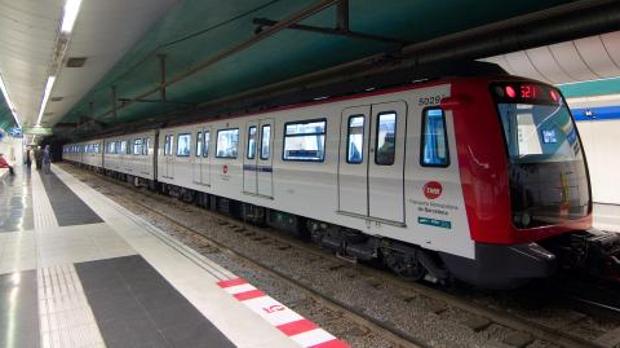 Un convoy del Metro