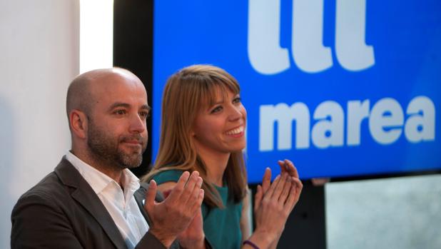 Luís Villares, el viernes, en el mitin de cierre de campaña