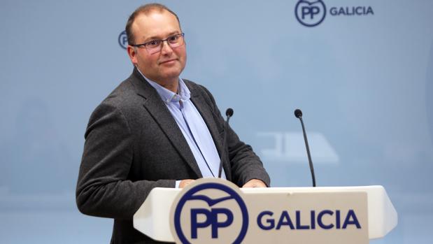 El secretario general de los populares gallegos, Miguel Tellado, en una imagen de archivo