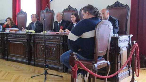 El acusado durante el juicio en la Audiencia de Toledo