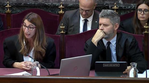 Dos abogados de los políticos presos del juicio al «procés»