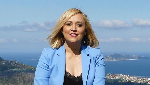 Elena Muñoz tras la conversación con ABC